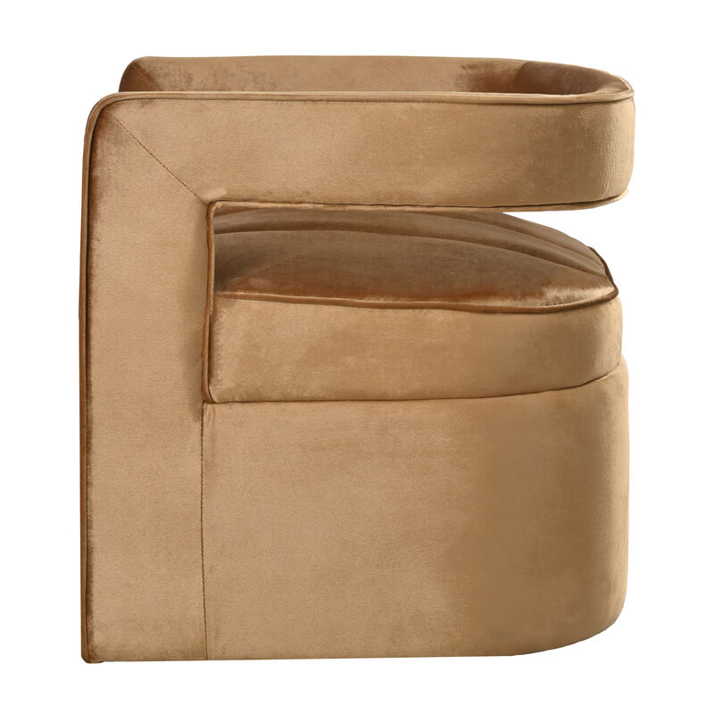 Merax Modern Velvet Accent Chair Home Chair
