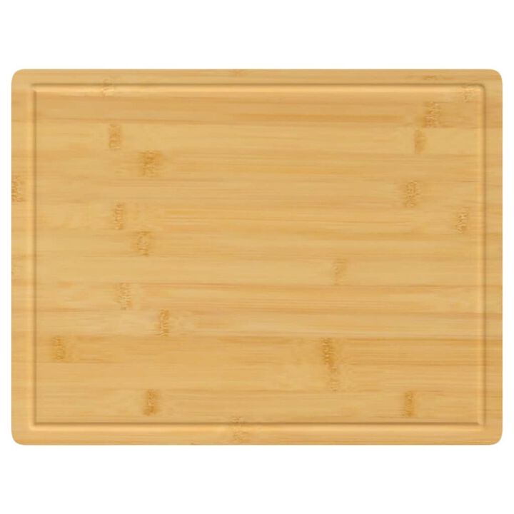 vidaXL Chopping Board 15.7"x11.8"x0.6" Bamboo