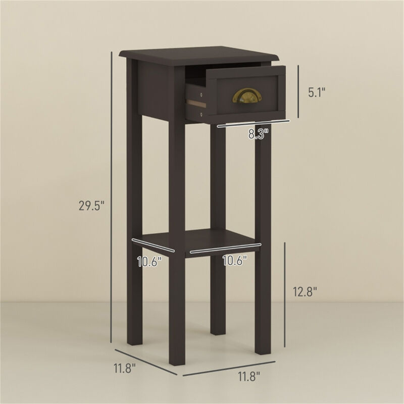 Modern Coffee Table, Versatile Side Table for Living Room & Bedroom