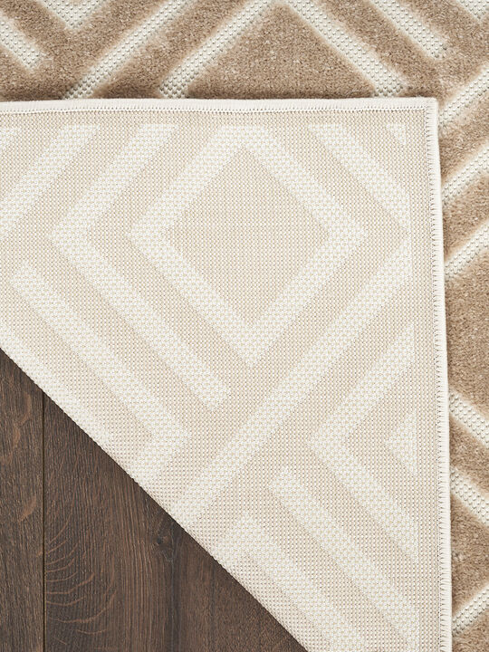 Care Free CAF03 Brown 9'2" x 12' Rug