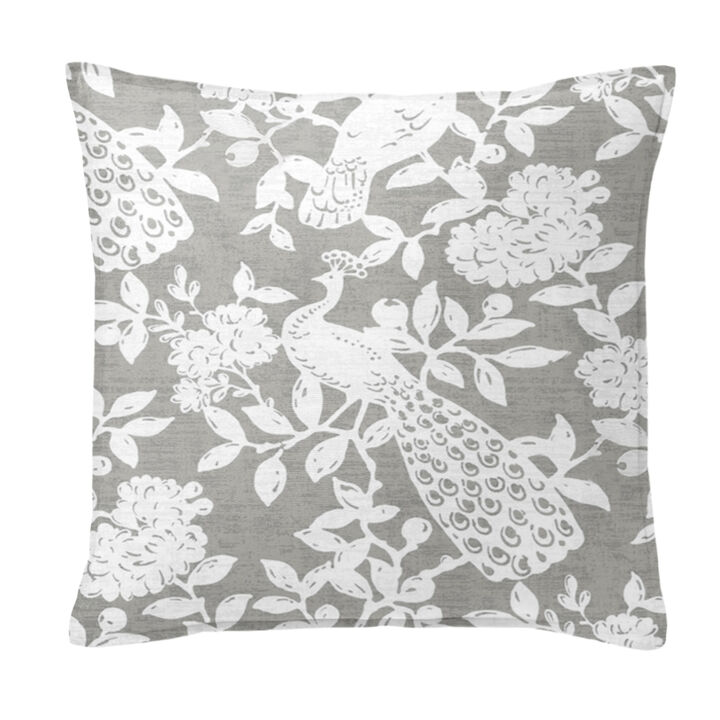 6ix Tailors Fine Linens Lark Taupe Decorative Throw Pillows