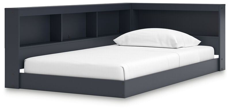 Twin Bookcase Storage Bed