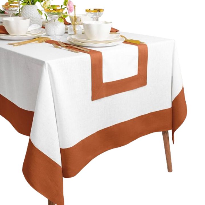 Solino Home 100% Pure Linen Tablecloth | Contempo