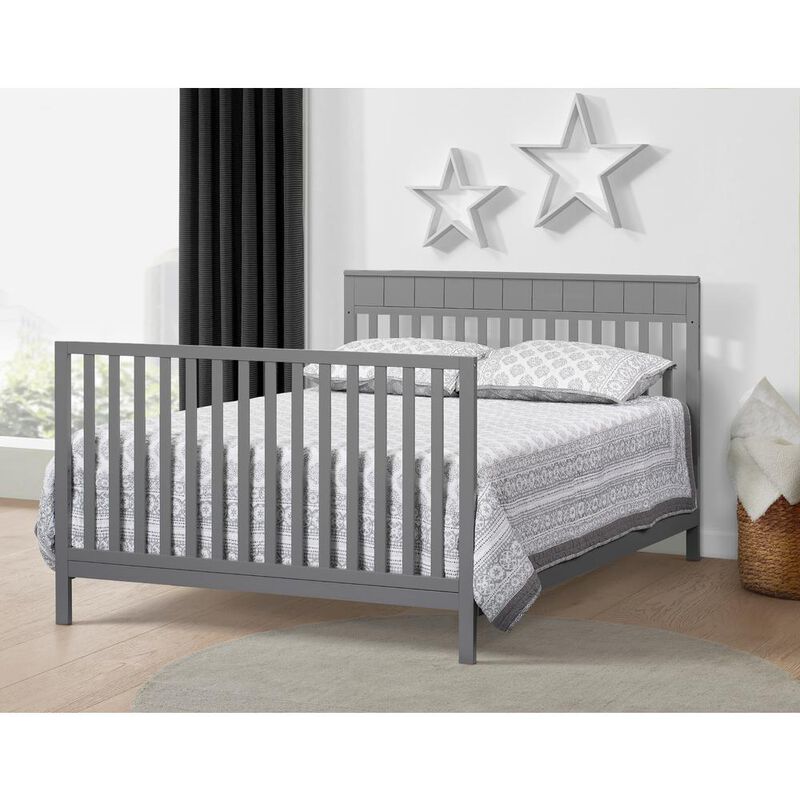 Oxford Baby Logan Full Bed Conversion Kit Dove Gray