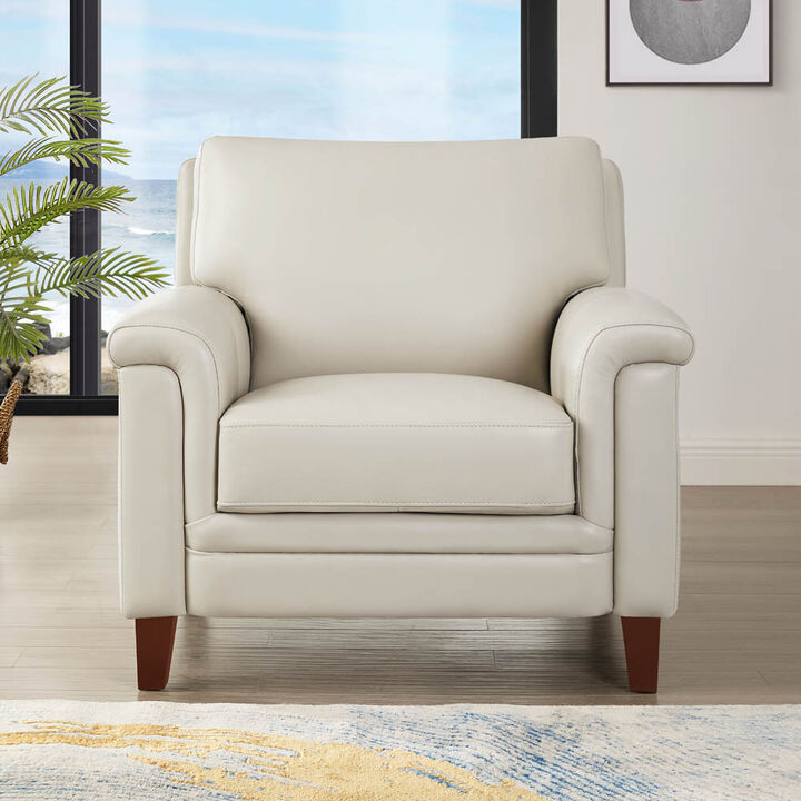 Westcott Top Grain Leather Chair