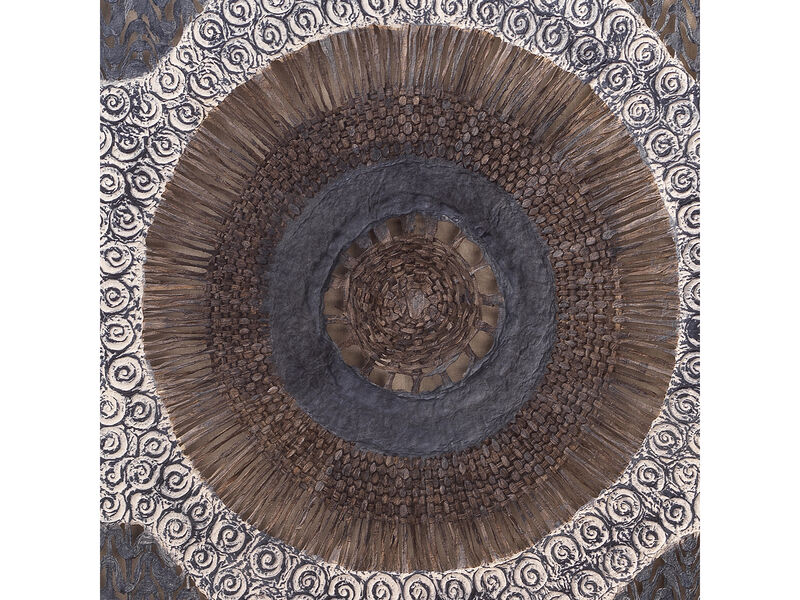 Batik Square Framed Wall Art
