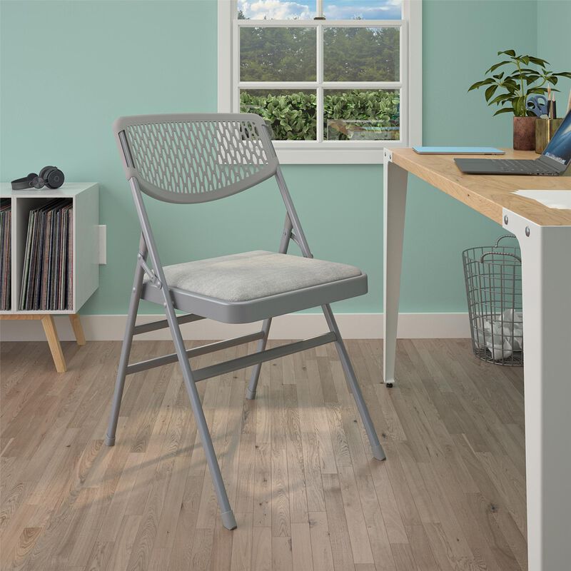 Ultra Comfort Commercial XL Premium Fabric Padded Folding Chair