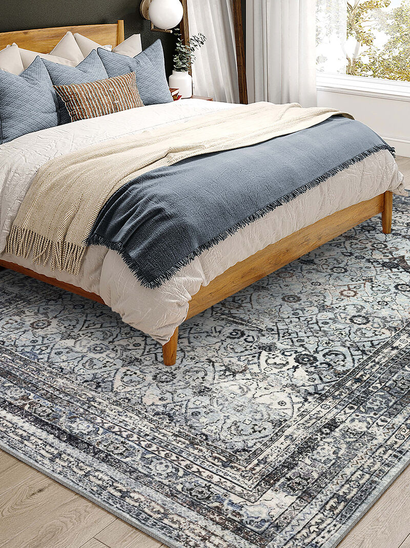 Jericho JC7 Pewter 10' x 14' Rug