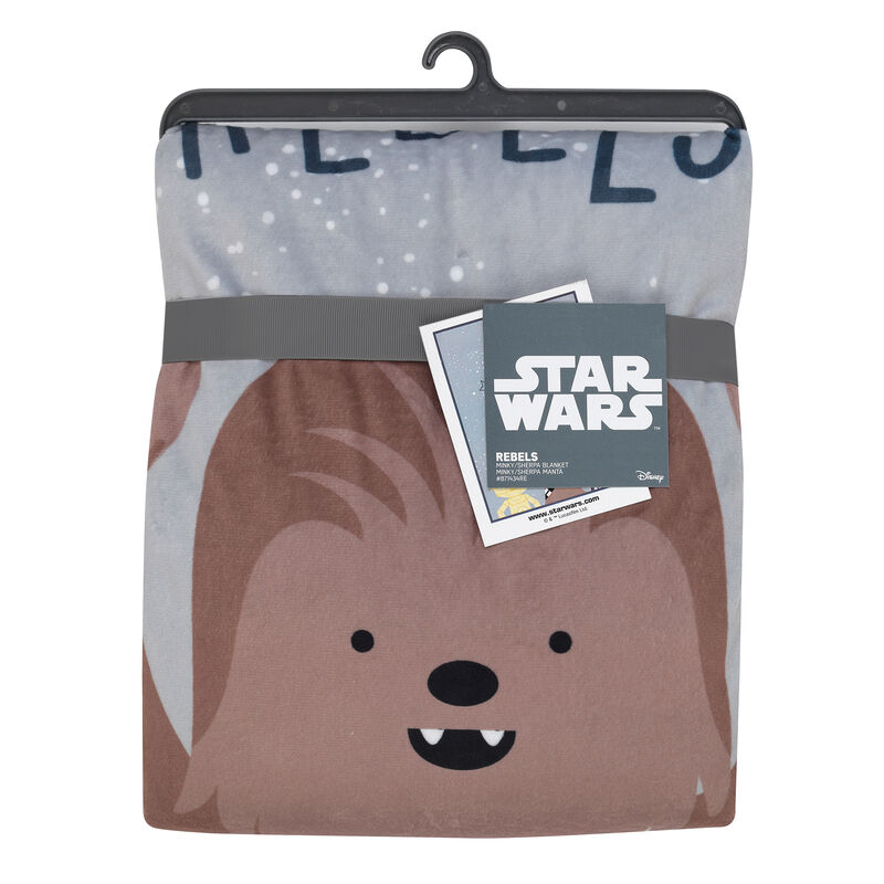 Lambs & Ivy Star Wars Rebels Baby Blanket - Gray