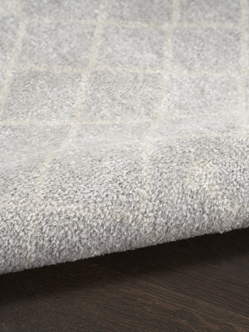 Astra Machine Washable ASW10 Gray 7'10" x 10' Rug