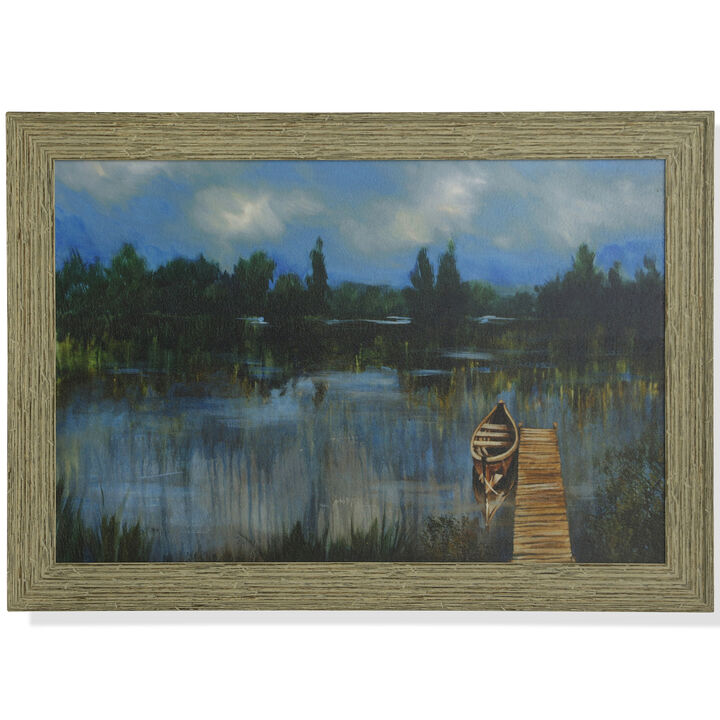 Textured Framed Print