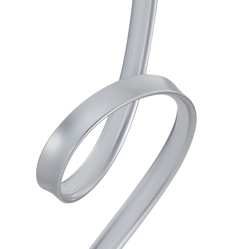 Amsterdam Floor Lamp White Metal Dimmable Integrated LED