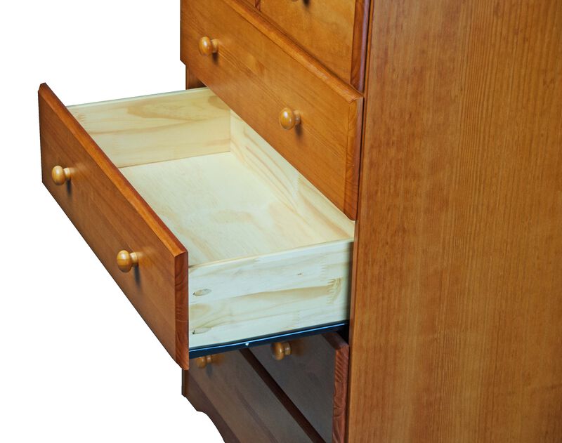100% Solid Wood 5-Drawer Chest