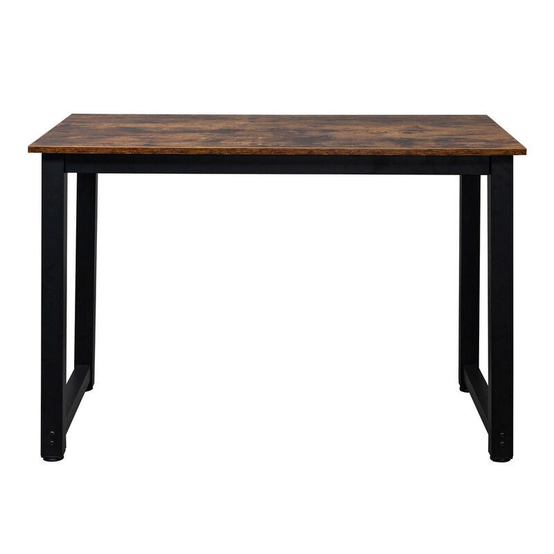 Wooden Computer Desk, High Strength Construction for Durable Home or Office Use
