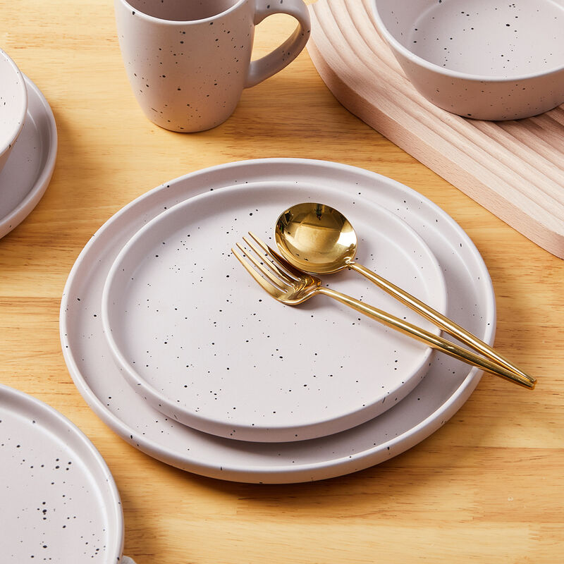 Stone Lain Jade Stoneware 32 Piece Dinnerware Set