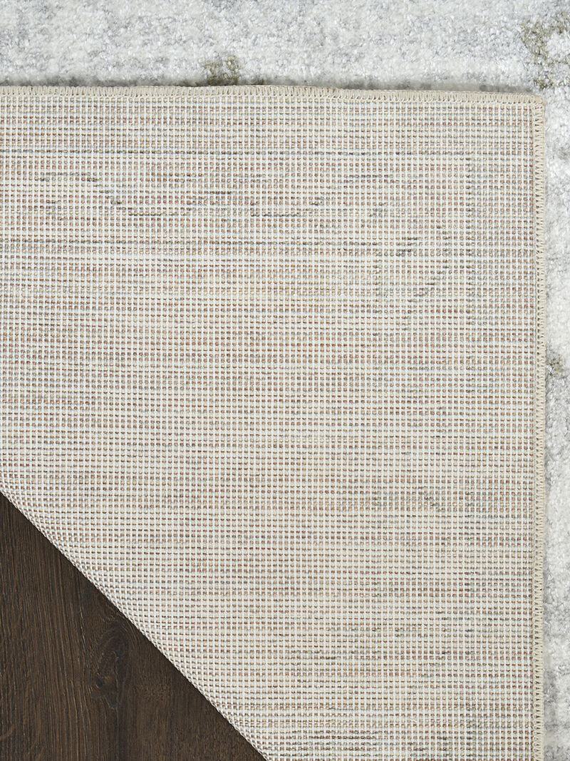 Astra Machine Washable ASW19 Ivory 9' x 12' Rug