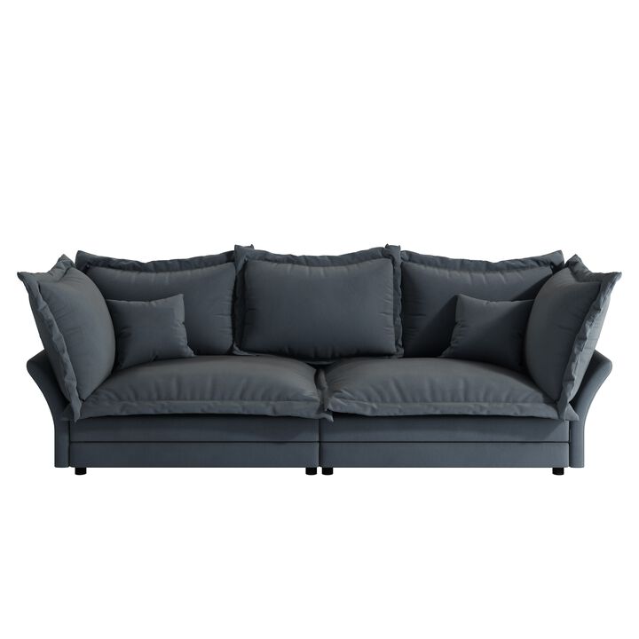 Merax Modern Comfy Upholstered Sofa Cloud Couch