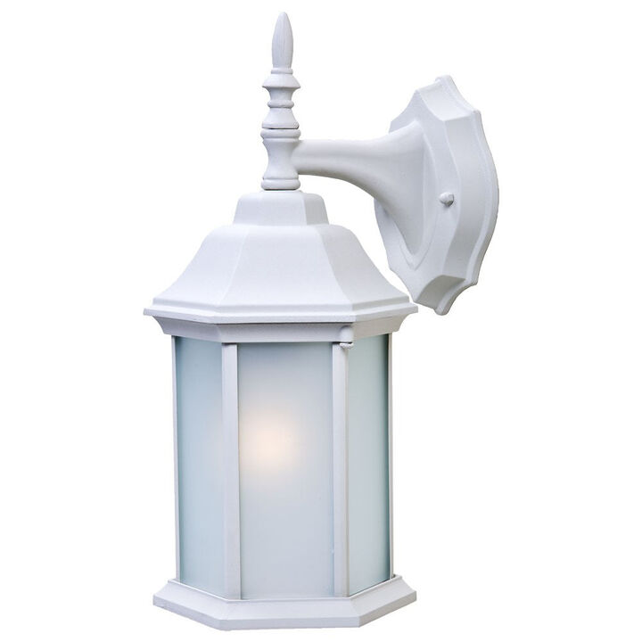 Hivvago White Frosted Glass Swing Arm Wall Light