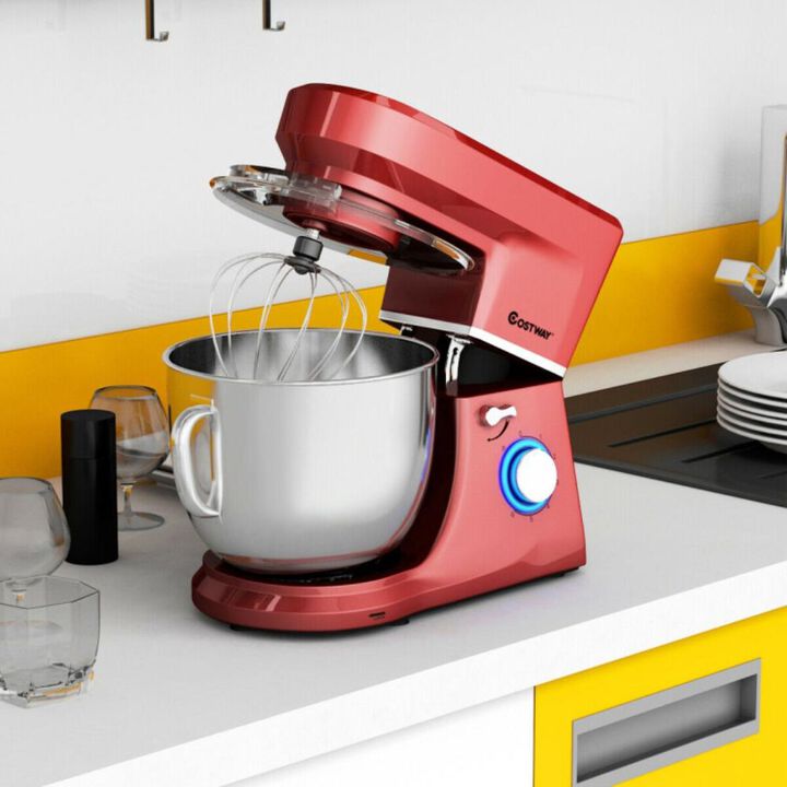Costway 7.5 Qt Tilt-Head Stand Mixer with Dough Hook