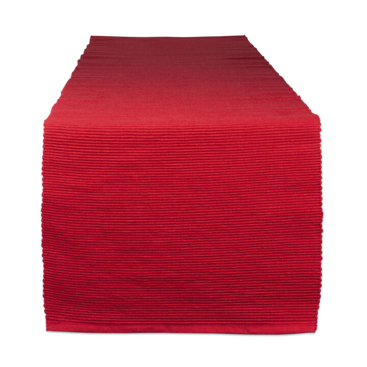 13" x 72" Tango Red Rectangular Table Runner