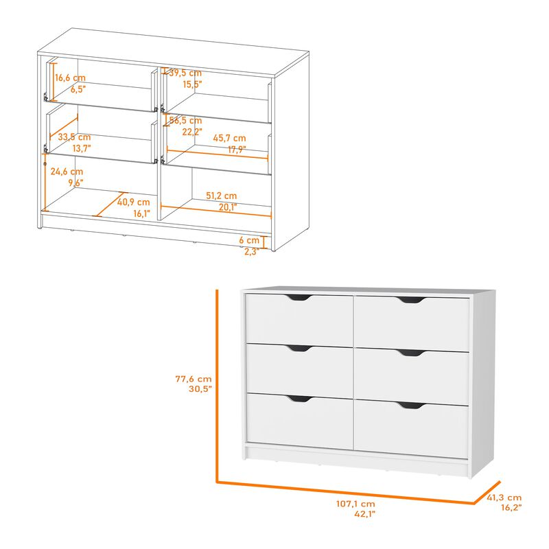 Dillon 4 Drawers Dresser