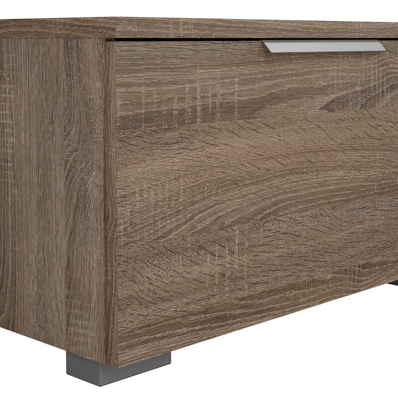 Tvilum Match 2 Drawer 2 Shelf TV Stand, Truffle Oak