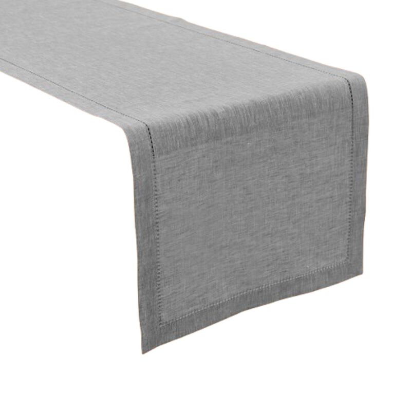 Solino Home 100% Pure Linen Table Runner 14 x 108 Inch | Milan