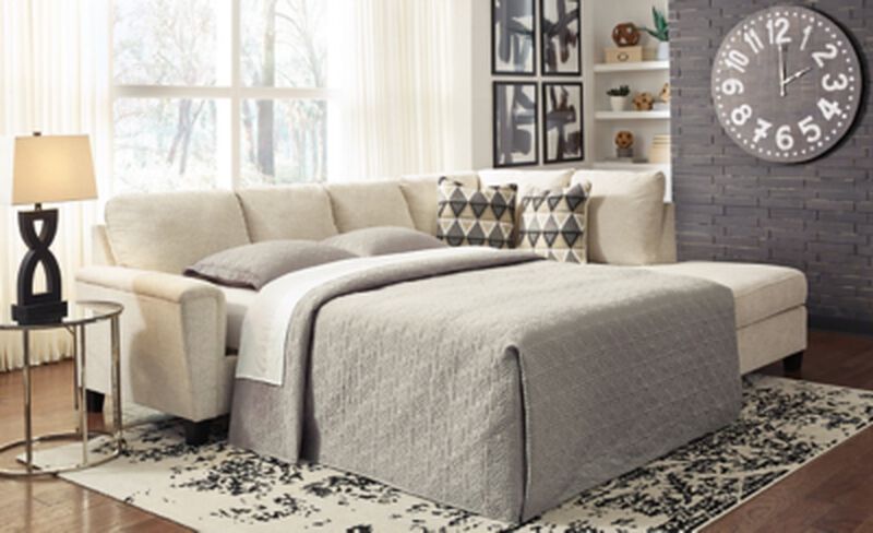 Abinger 2-Piece Sleeper Sectional with Right Arm Facing Chaise