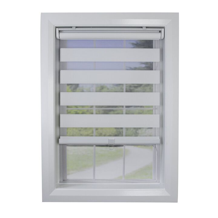 Slimline Cordless Alternate Shade Window Blind, 27" x 72"