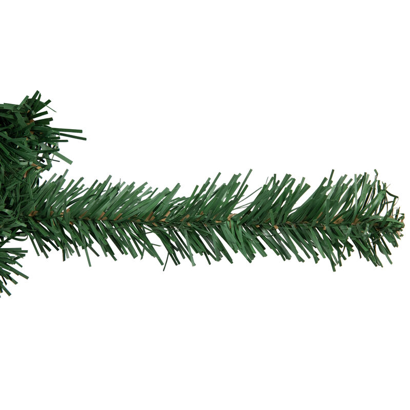 27' x 20" Green Artificial Pine Christmas Garland  Unlit