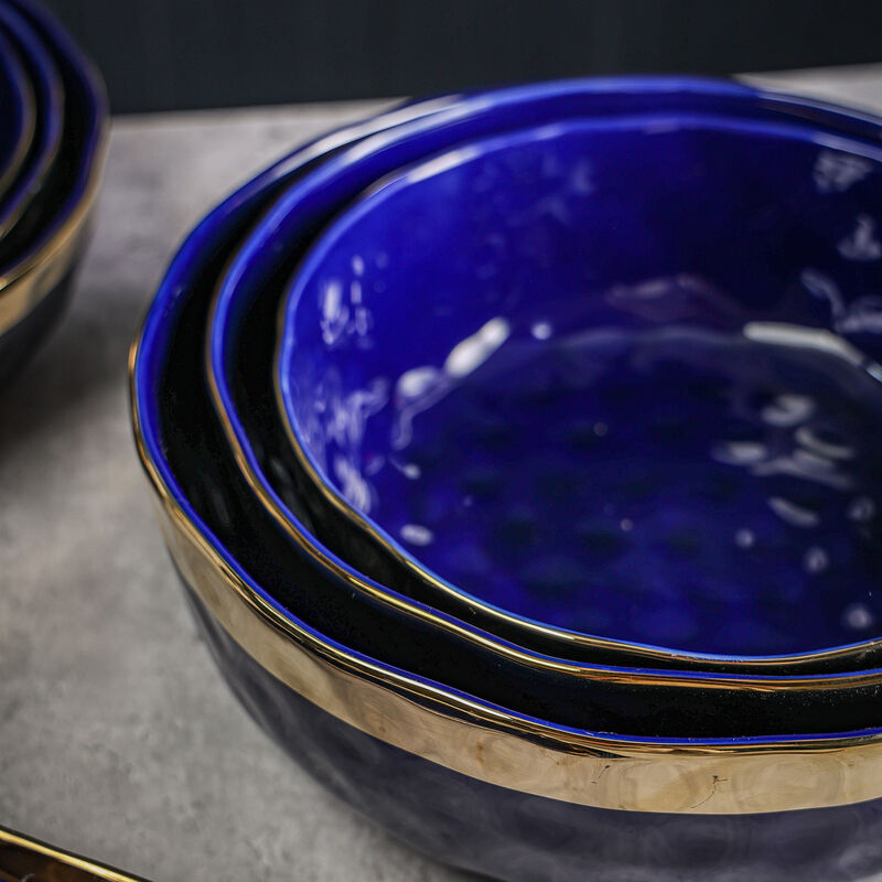 Stone Lain Florian Porcelain Serving Bowl Set 3 Piece