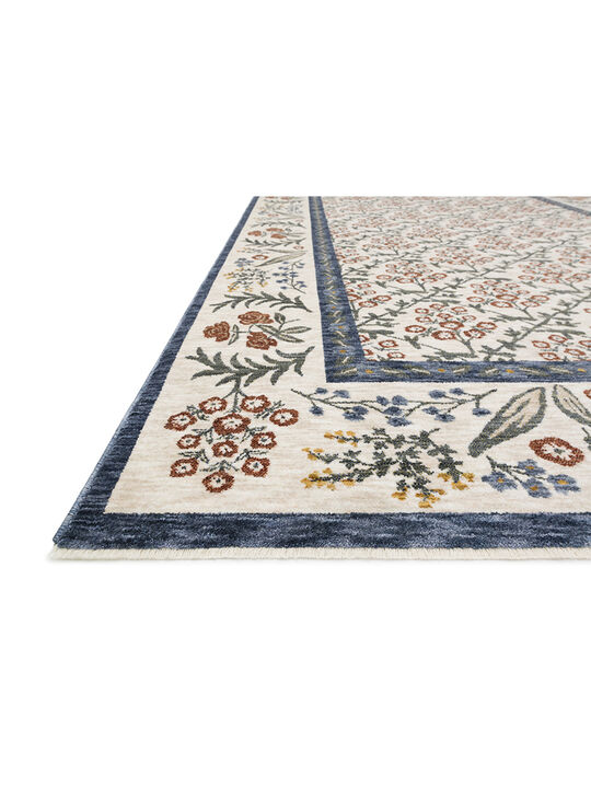 Kismet KIS02 Cream 18" x 18" Sample Rug by Rifle Paper Co.
