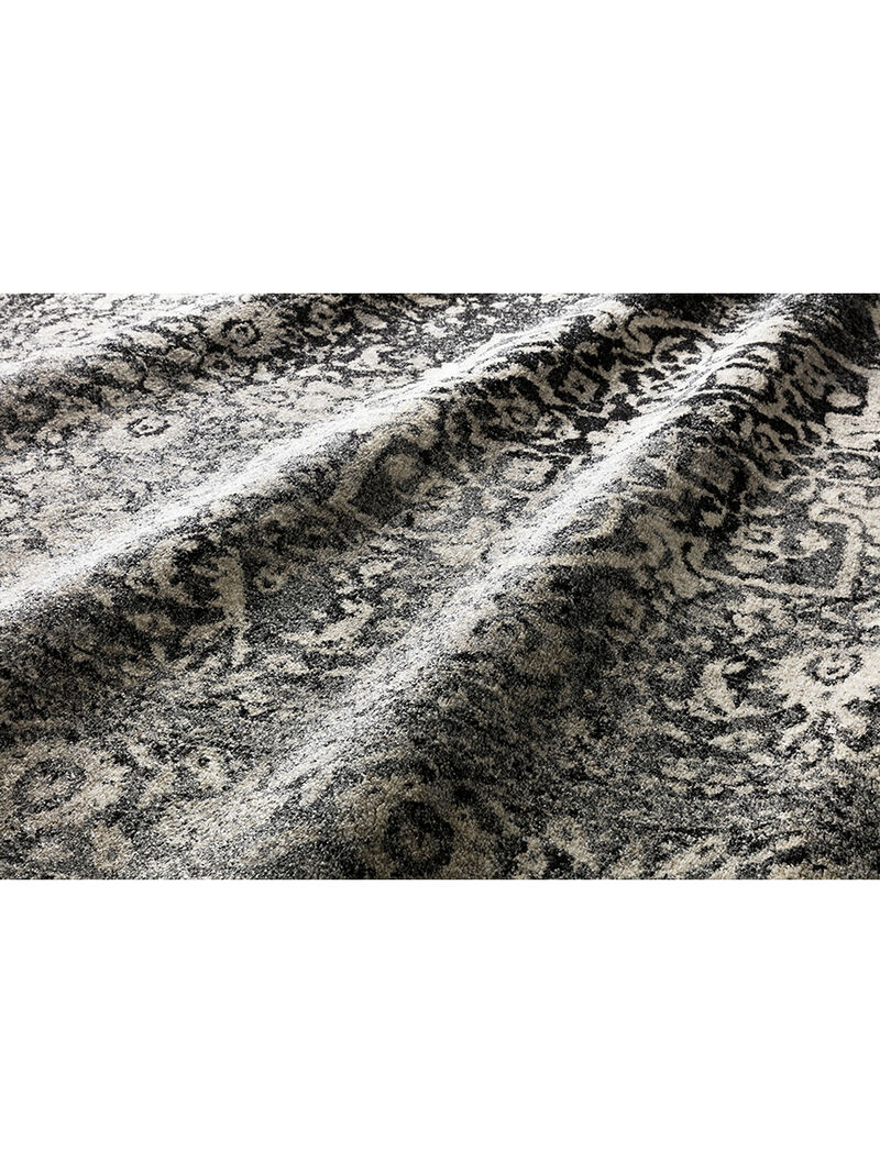Emory EB01 Black/Ivory 8'11" x 12'5" Rug