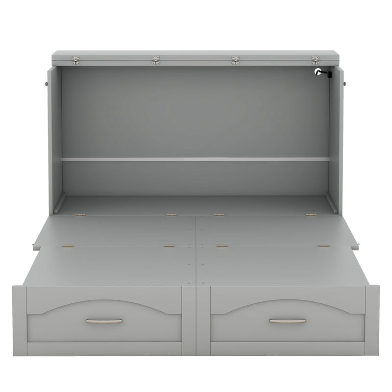 Merax Murphy Bed with Sockets and USB Ports