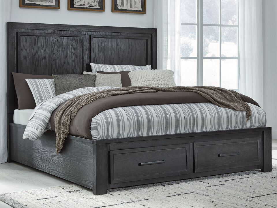 Foyland CK Panel Storage Bed