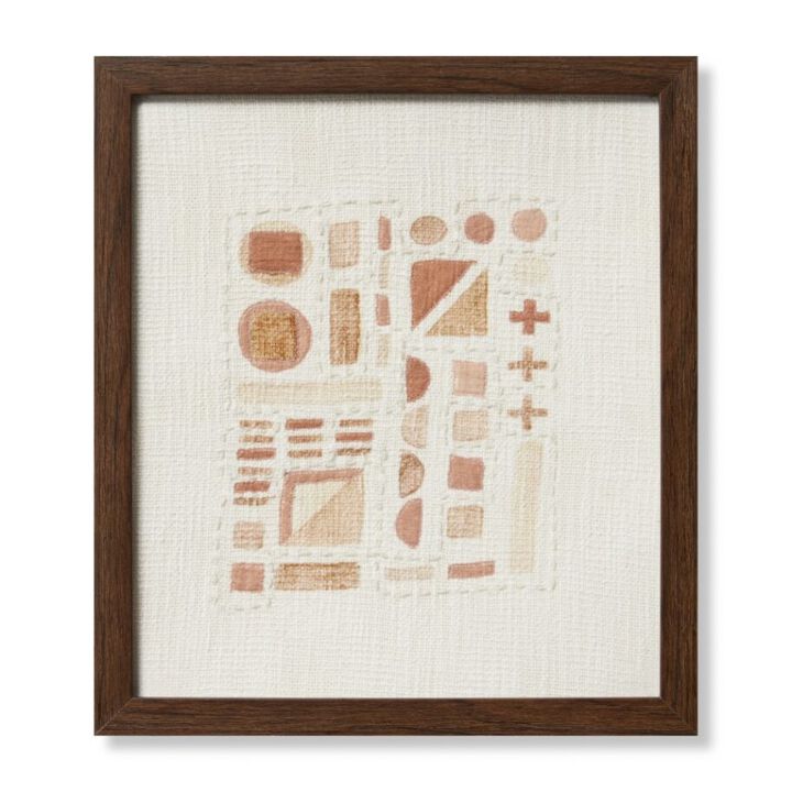 Sedac Ivory Rust Wall Art