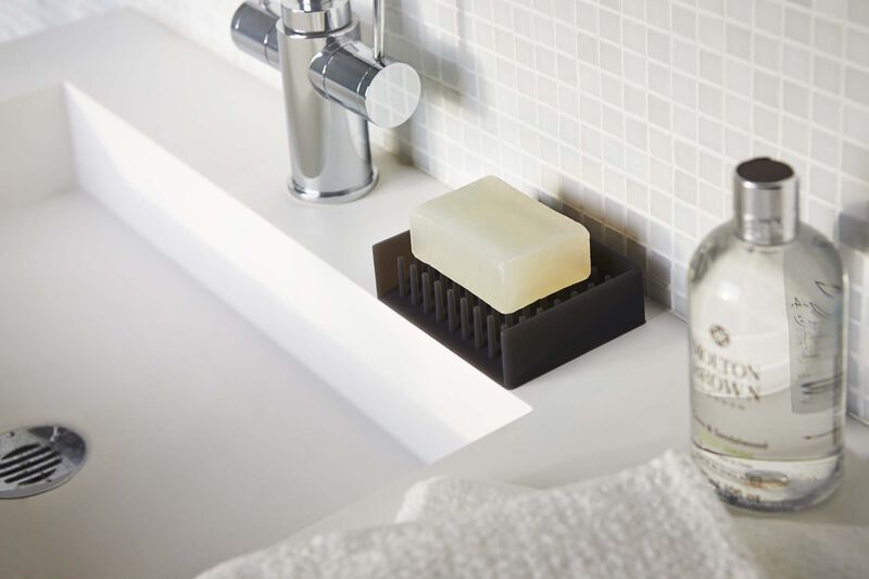 Self-Draining Soap Dish