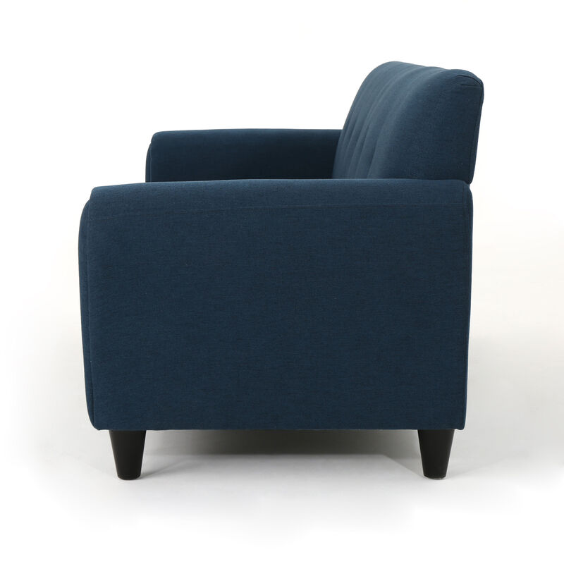 Merax Comfy 3-Seat Sofa with Wooden Legs