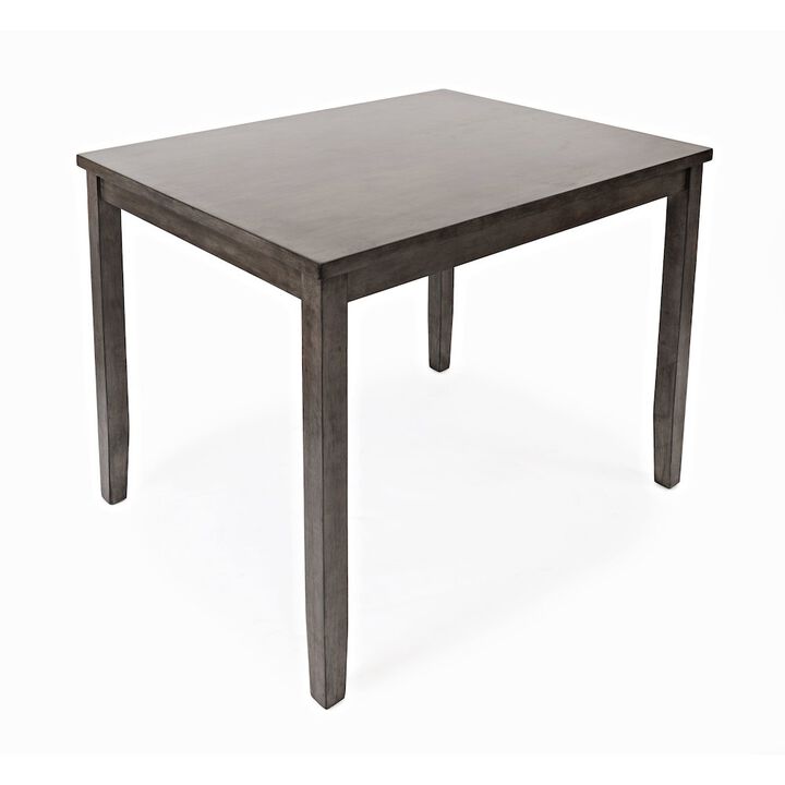 Jofran Greyson Heights 5 Pack Dining Set - Counter Height Table with 4 Stools
