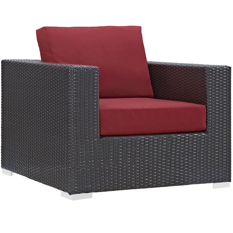Modway - Convene 5 Piece Outdoor Patio Sofa Set
