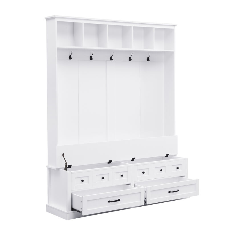 Merax Elegant Hall Tree with 5 Hooks