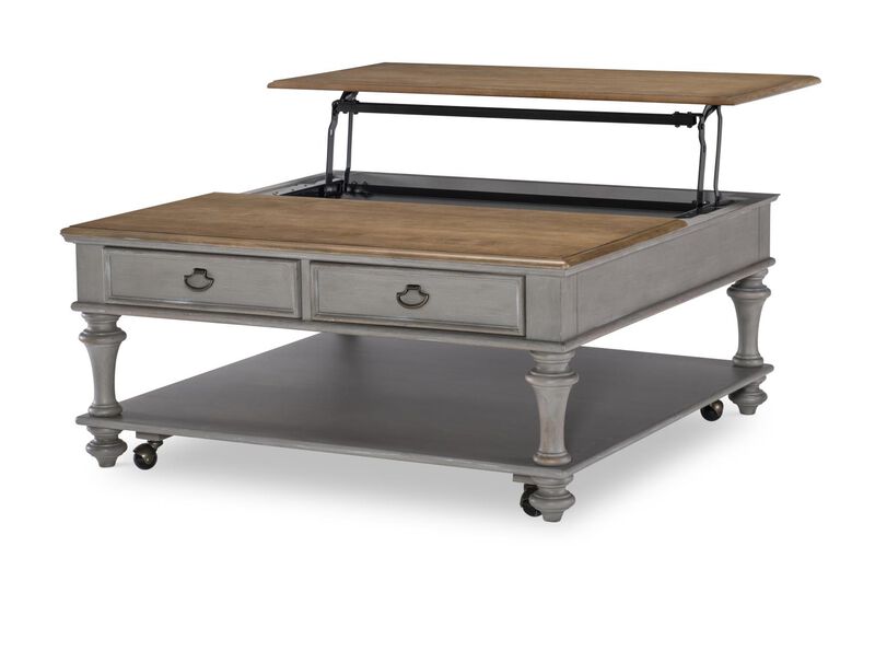 Kingston Square Lift-Top Cocktail Table