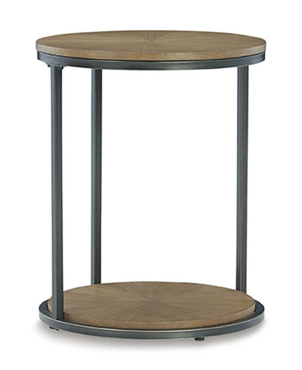 Fridley Round End Table