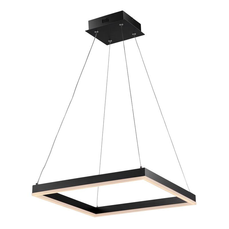 Baxter Modern Contemporary Aluminum Integrated LED Hoop Pendant