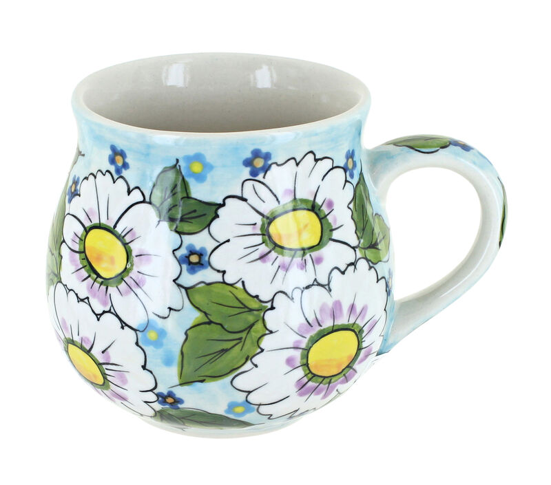 Blue Rose Polish Pottery Serenity Bubble Mug