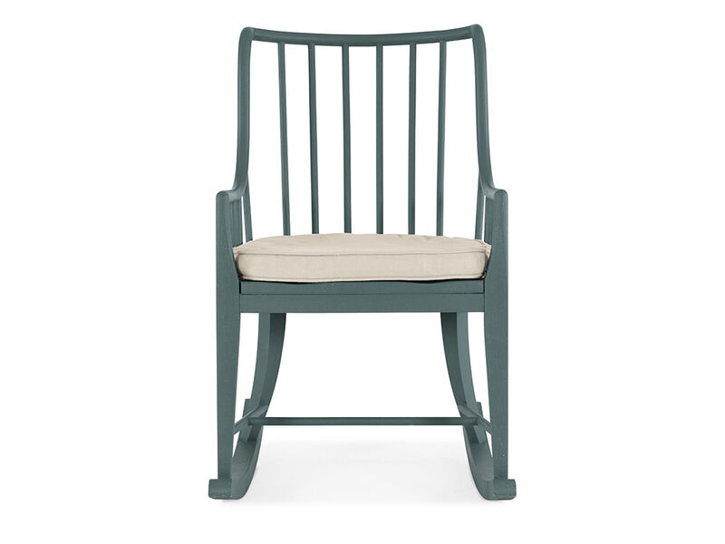 Serenity Moorings Rocking Chair in Blue Seaspray