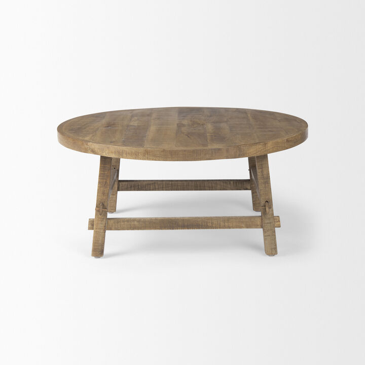 Rosie 36" Brown Coffee Table