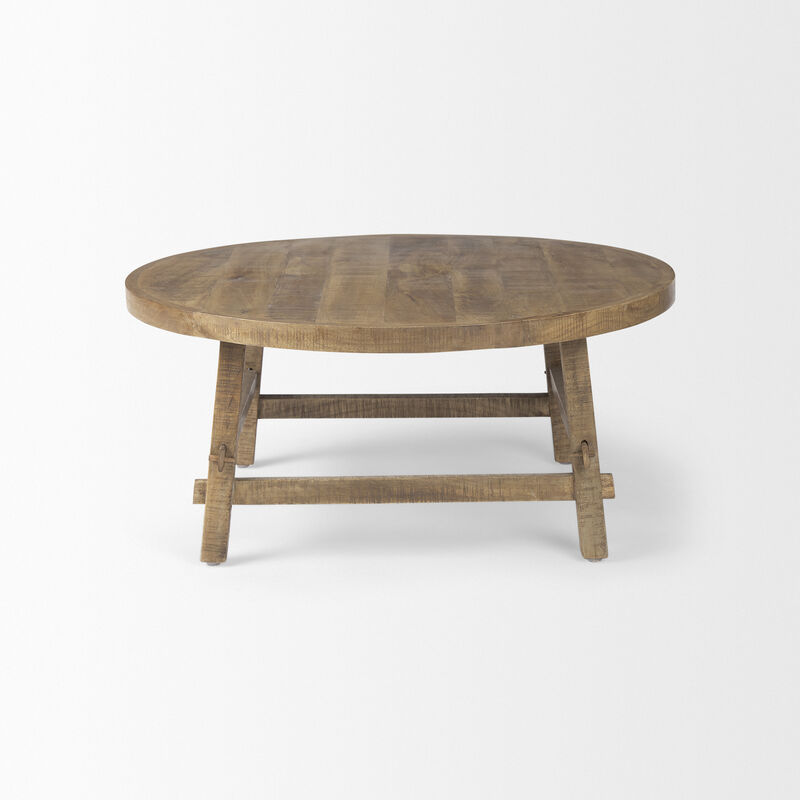 Rosie 36" Brown Coffee Table