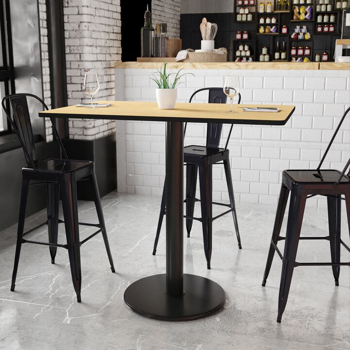 Restaurant Dining Table and Bases - Bar Height