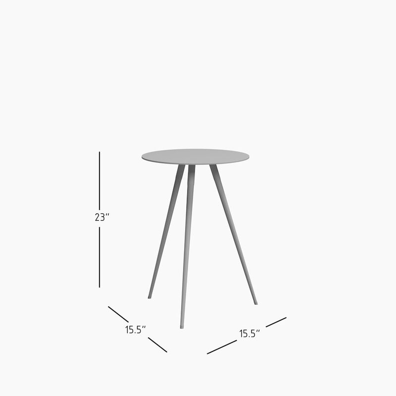 Jofran Bronze, Brass and Copper Finish Modern Accent Tables (Set of 3)